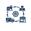 Supply Chain Management Industry Icon